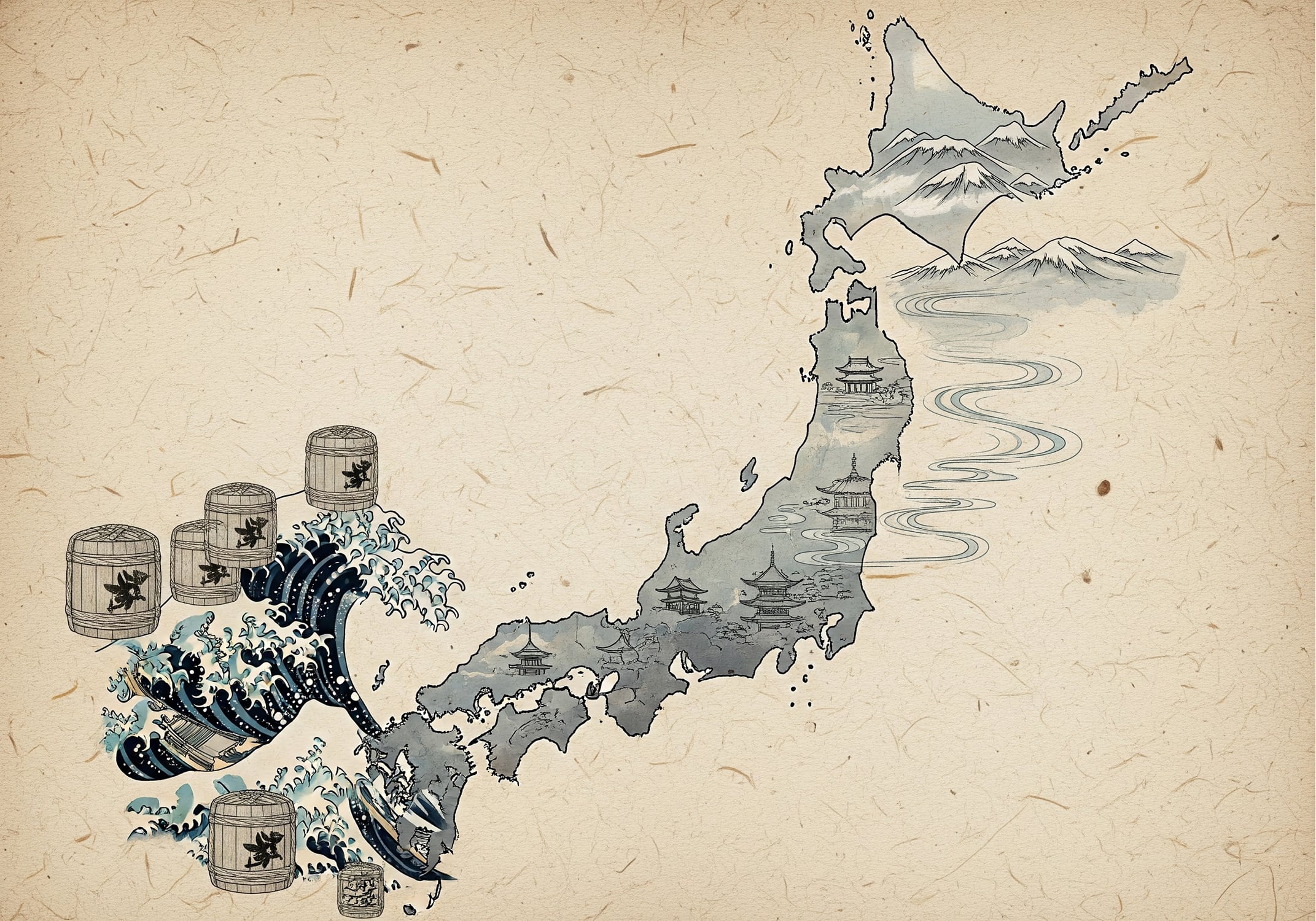Voyage autour du saké au Japon : les régions les plus importantes et l ...
